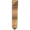 Ekena Millwork Funston Arts & Crafts Rough Sawn Bracket, Western Red Cedar, 4"W x 14"D x 22"H BKT04X14X22FST03RWR - alternate 4